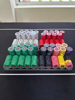 Professional ceramic 10g EPT Casino Poker chips - Custom Set 500/1000