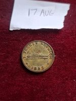 Rare 1852 T Parker Norwich Licensed Dealer In Game Token