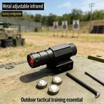 Red Laser Dot Sight Scope Air Gun 20mm Rail Mount Tactical Rifle Pistol Hunting