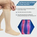 NHS COMPRESSION FLIGHT SOCK TRAVEL ANTI SWELLING FATIGUE SPORT SUPPORT STOCKINGS