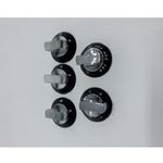 Thetford Spinflo 5pc Chrome Knob Set SSPA0935.CR