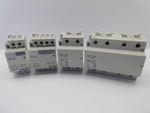 HC1 DIN RAIL MOUNTED INSATLLATION CONTACTOR 63, 100 AMP 2, 4 POLE 230, 440 VOLT