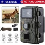 32GB Wildlife Trail Camera 1080P Game Night Vision Outdoor Motion Hunting Cam UK