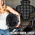 Universal Replacement Motorcycle Helmet Liner Pad Breathable Shock Abs orber Pad