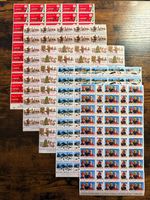 Boys Town Nebraska & Cedars Charity Christmas Seals Lot 25+ Sheets Mixed Years