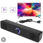 Bluetooth Soundbar Speaker Wireless TV PC Laptop Desktop Stereo Audio System