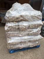 500Kgs - WOOD BRIQUETTES, FIRE WOOD BURNERS, LOG FUEL
