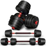Dumbbell Set 30kg Dumbbells Barbell Set Dumbbell Weight Plates Strength Training