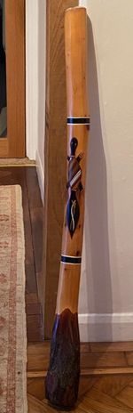 Didgeridoo • Painted Reptile • 103cm