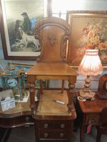  A Victorian Mahogany Hall Chair
