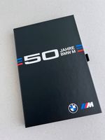 BMW M 50th anniversary notebook 210 x 140 black cover