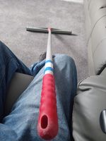 Large Floor Squeegee For Moving And Dispersing Water, This Is The Twin Blade One