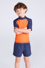 Mountain Warehouse Kids Rash Vest Guard UV Swim Top Beach Girls Boys Rashie