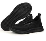 Men's STEEL TOE CAP SAFETY TRAINERS MENS WORK BOOT HIKING SHOES LIGHTWEIGHT