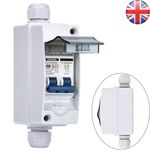12V-240V 63A Waterproof Enclosure Solar Battery Isolator PV Disconnector Switch