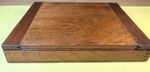 Antique Artist Travelling Sketch Box In Walnut & Mahogany Likely 1920’s