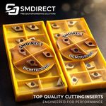 20 Pc DCMT 070204  CARBIDE TURNING INSERTS All Kinds Of Jobs CNC Room