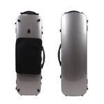 New 4/4 Violin Case Carbon Fiber Violin Box Strong Carry Protect Violin