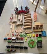 Brio Compatible kids child’s Train Set Some IKEA John Lewis Goods Shed Bundle