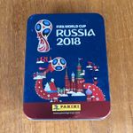 Panini FIFA World Cup Russia 2018 Collector’s Metal Tin Empty Item Code 003497