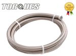 AN -3 (1/8" I.D) Stainless Braided PTFE Brake Hose 1m