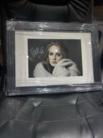 Adele Signed Framed Photo – Autographed Portrait – COA