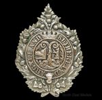 Argyll and Sutherland Highlanders Cap Badge. Solid