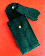 ROLEX Green Velvet Pouch for watch brand new - Top Quality