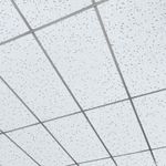 Fissured Suspended Ceiling Tiles Office Acoustic 1195mm x 595mm For 1200mm x 600