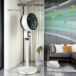 2026 9 Inch Floor Standing Fan Oscillating Electric 3 Speed Air Circulator Fan