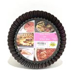 24cm Non Stick Fluted Tart Quiche Flan Tin Extra Deep Loose Base Pan Dish