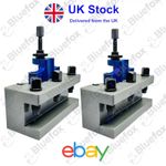 E5 Multifix Quick Change Turning Steel Facing CNC Lathe Tool Holder Post - 2pcs