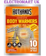 HOTHANDS  BODY WARMERS UP TO 10 HOURS OF HEAT ELDERLY OUTDOOR ACTIVITIES