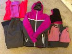 Crane Women’s Ski  Bundle Ski Jacket Salopettes M plus base layers polos hat
