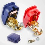 2Pcs Quick Release Battery Terminals Clamps Car Caravan Boat Low Profile 12V
