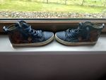 Clarks Geox Canvas Boots Adult Size 5  With Tiger Detail Boy Girl Adult