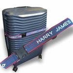 Personalised Woven Luggage Straps for your suitcase while traveling - Case strap