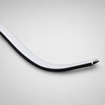 LED Bendable Aluminium Profile Black Surface Channel ALP1806B LEDBRITE 2M/6.6FT