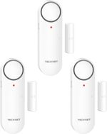 TECKNET Door Window Alarm Sensor Chime 3 Volume Security Anti-Theft Garage