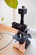 Radical Live Blood Analysis 2500x Cardoid Oil Darkfield Microscope 5MP Camera