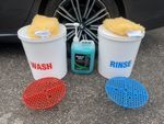 Bucket and Sponge Wash Mitt 5L Wash and Wax