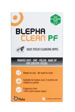 60 Blephaclean Eyelid Sterile Cleansing Wipes PRESERVATIVE FREE DRY EYE FREE P&P