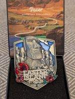 Pacer Adventure Virtual Challenge Medal Easter Island 37 Miles