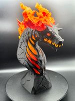 Frystone Dragon Bust