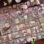 Corner of Life PET Tape Kitchen Bedroom Library Stickers DIY Scrapbooking Crafts