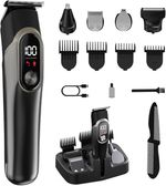 Beard Trimmer Men Rechargeable All-in-One Style Kit, Shaving Kit with 16-in-1
