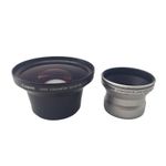 Canon WC-DC58N 0.7X Wide Converter Lens With Adapter LA-DC58B