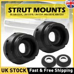2 X For Vw Polo Mk 5 2009-On Front Suspension Top Strut Mounts And Bearings Pair