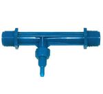 Mazzer Mazzei Injector ISO 0684 PVDF 0.75" BSPT injector Blue (R20)