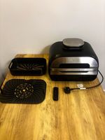 Ninja max health grill and airfryer with thermometer